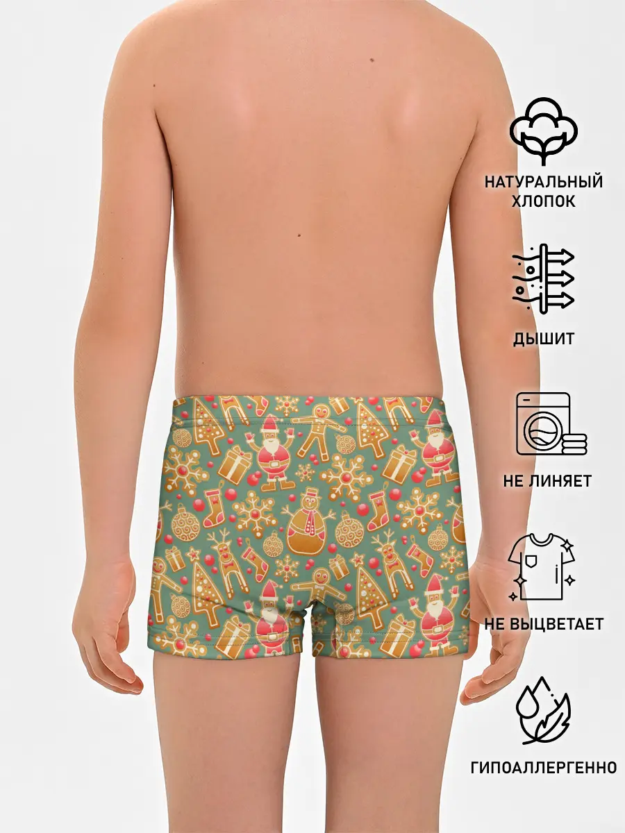 Трусы для мальчиков / Новый год 2021