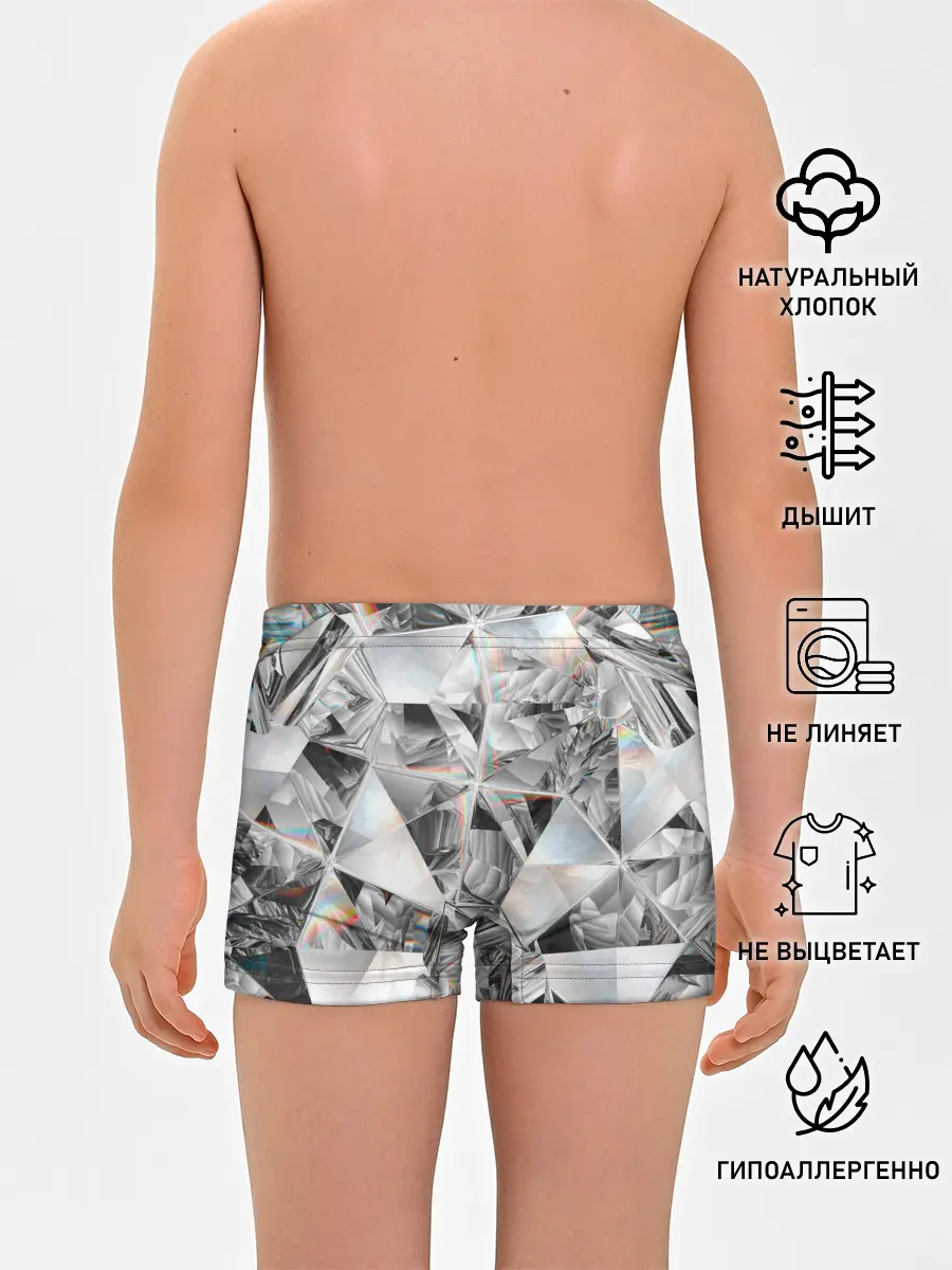 Трусы для мальчиков / зеркальный калейдоскоп