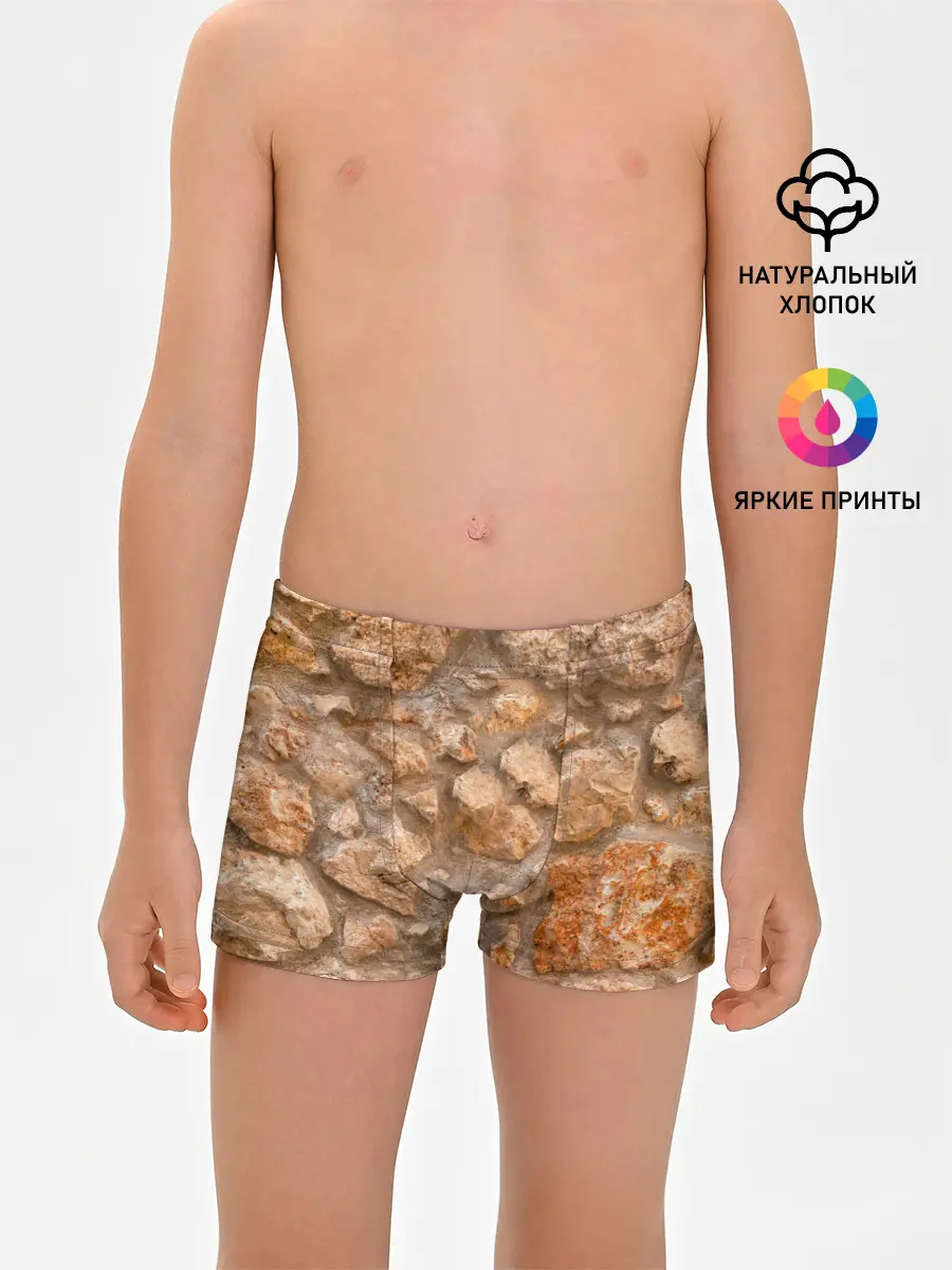 Трусы для мальчиков / Камни