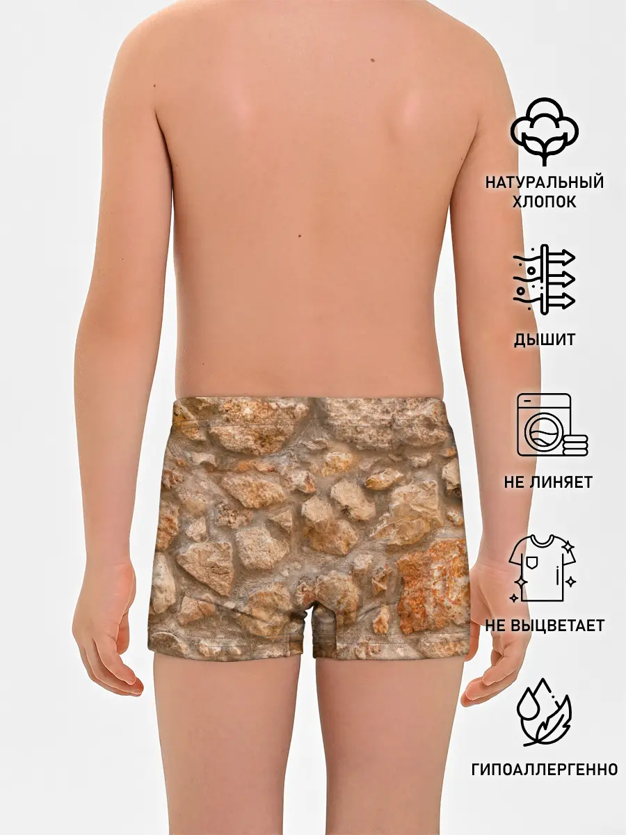 Трусы для мальчиков / Камни