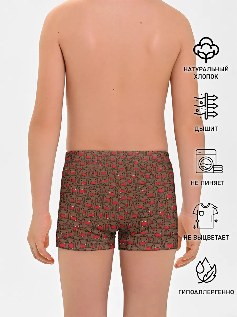 Трусы для мальчиков / Толпа домо-кунов