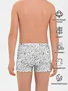 Трусы для мальчиков / Черно-белые узоры