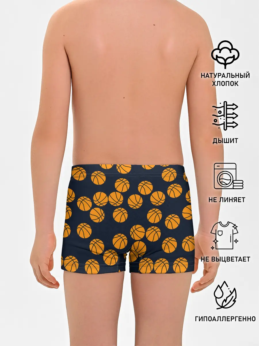 Трусы для мальчиков / Баскетбольные мячи