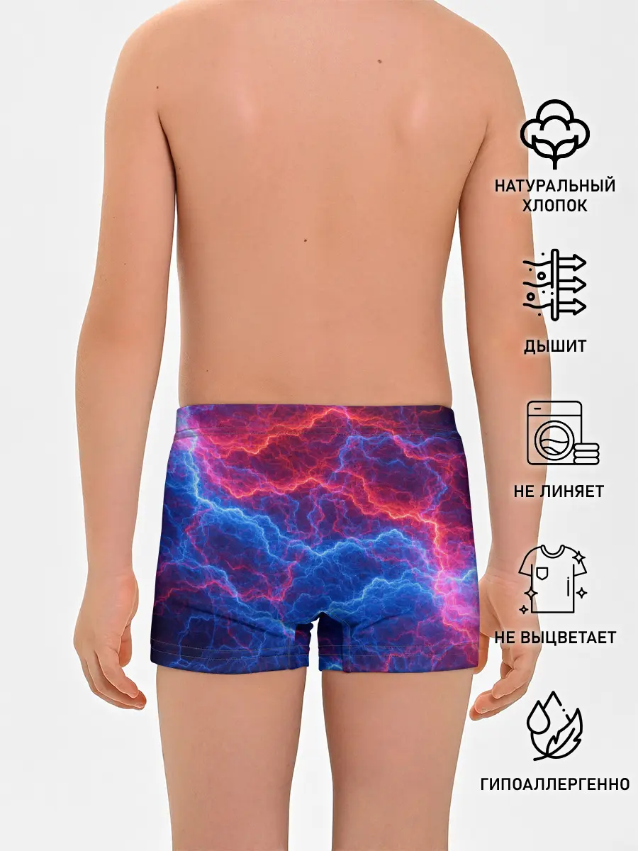 Трусы для мальчиков / Молнии: Огонь и лед