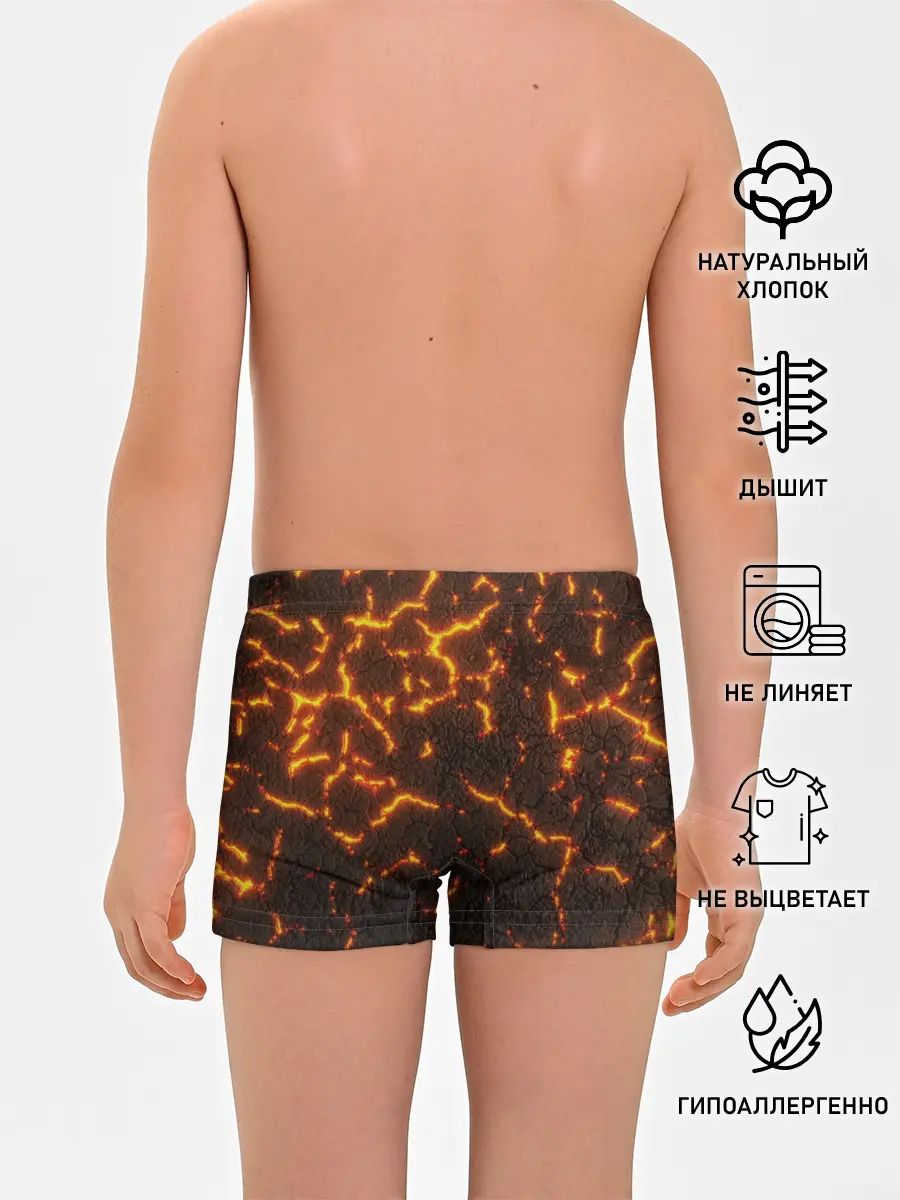 Трусы для мальчиков / Помпеи 3D