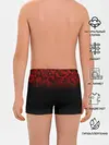 Трусы для мальчиков / BLACK RED CAMO | RED MILLITARY