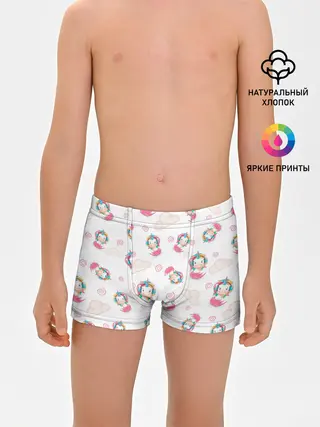 Трусы для мальчиков / Радужные Единороги