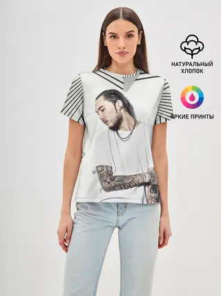 Женская базовая футболка / Скриптонит