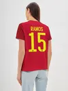 Женская базовая футболка / Ramos home EURO 2020