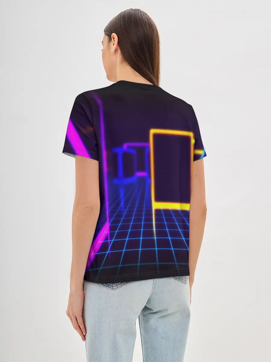 Женская базовая футболка / NEON STYLE