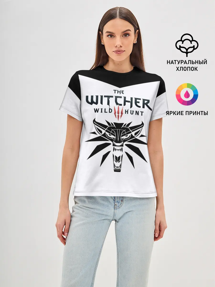 Женская базовая футболка / THE WITCHER 3: WILD HUNT