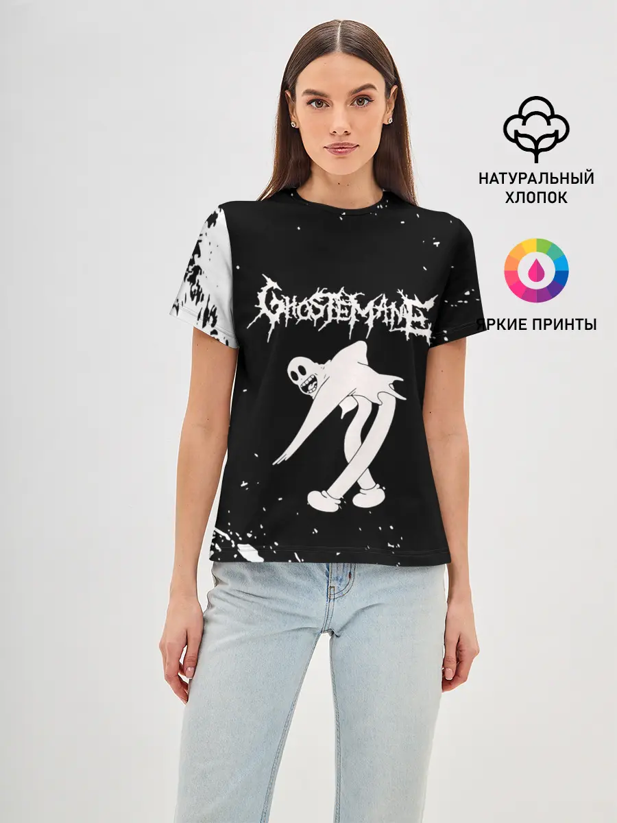 Женская базовая футболка / GHOSTEMANE