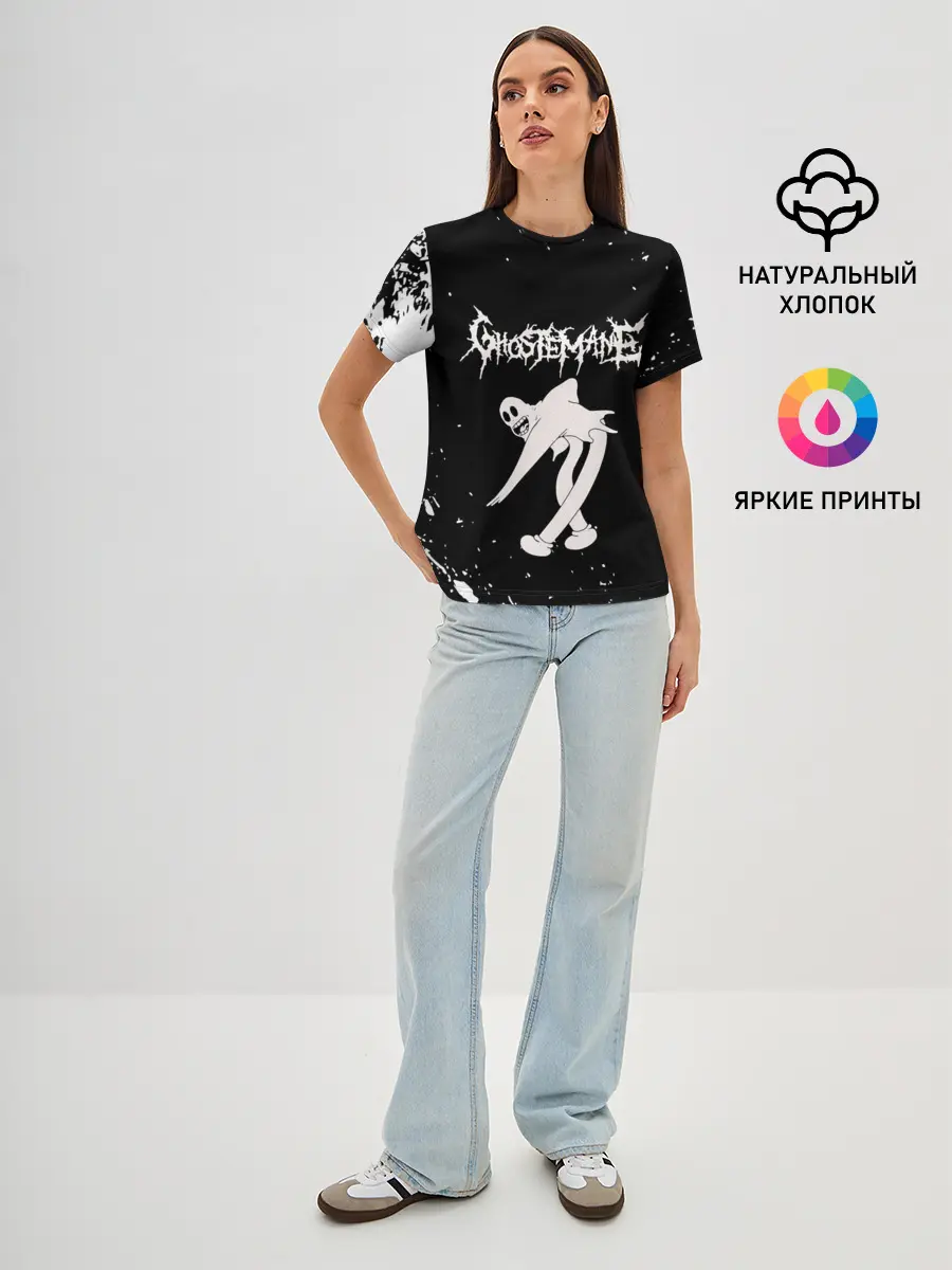 Женская базовая футболка / GHOSTEMANE