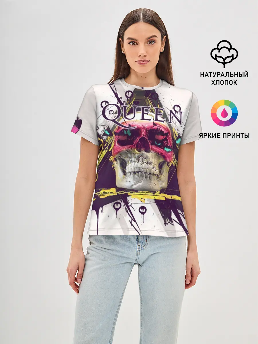 Женская базовая футболка / Queen