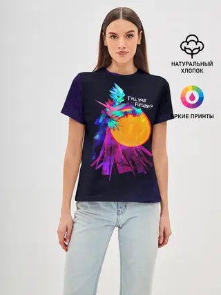 Женская базовая футболка / Профетка | Dota 2