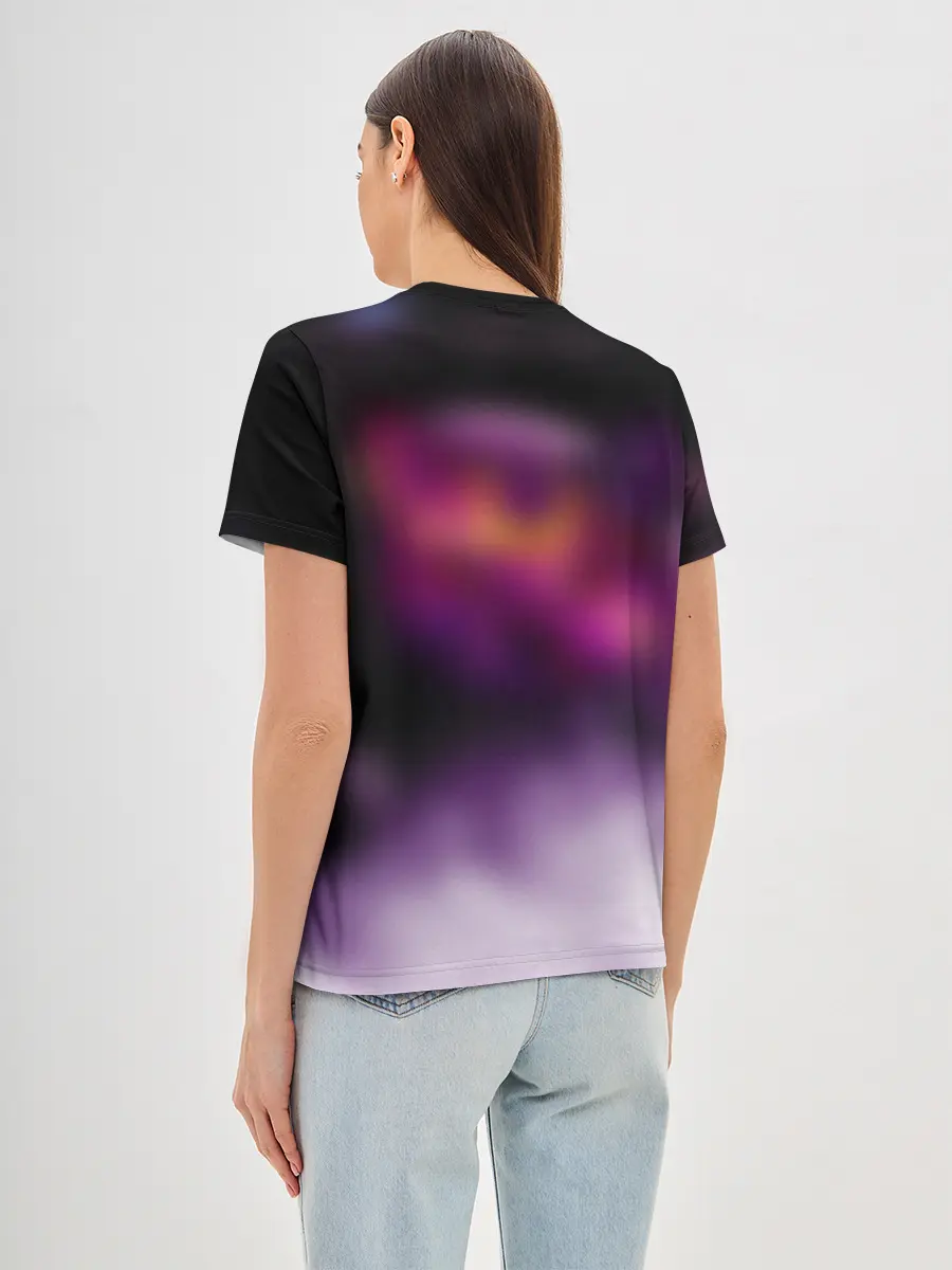 Женская базовая футболка / КОСМОС КИСЫ