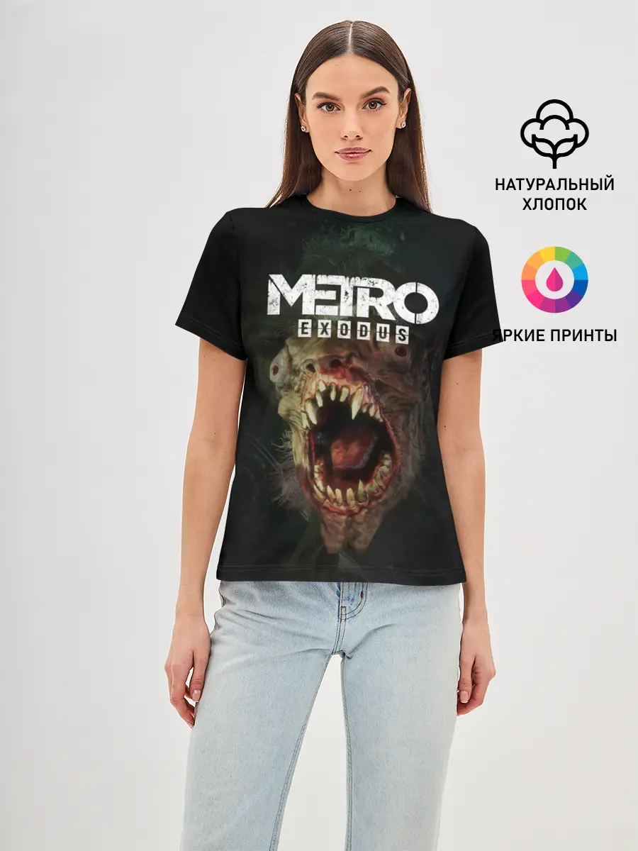 Женская базовая футболка / Metro Exodus