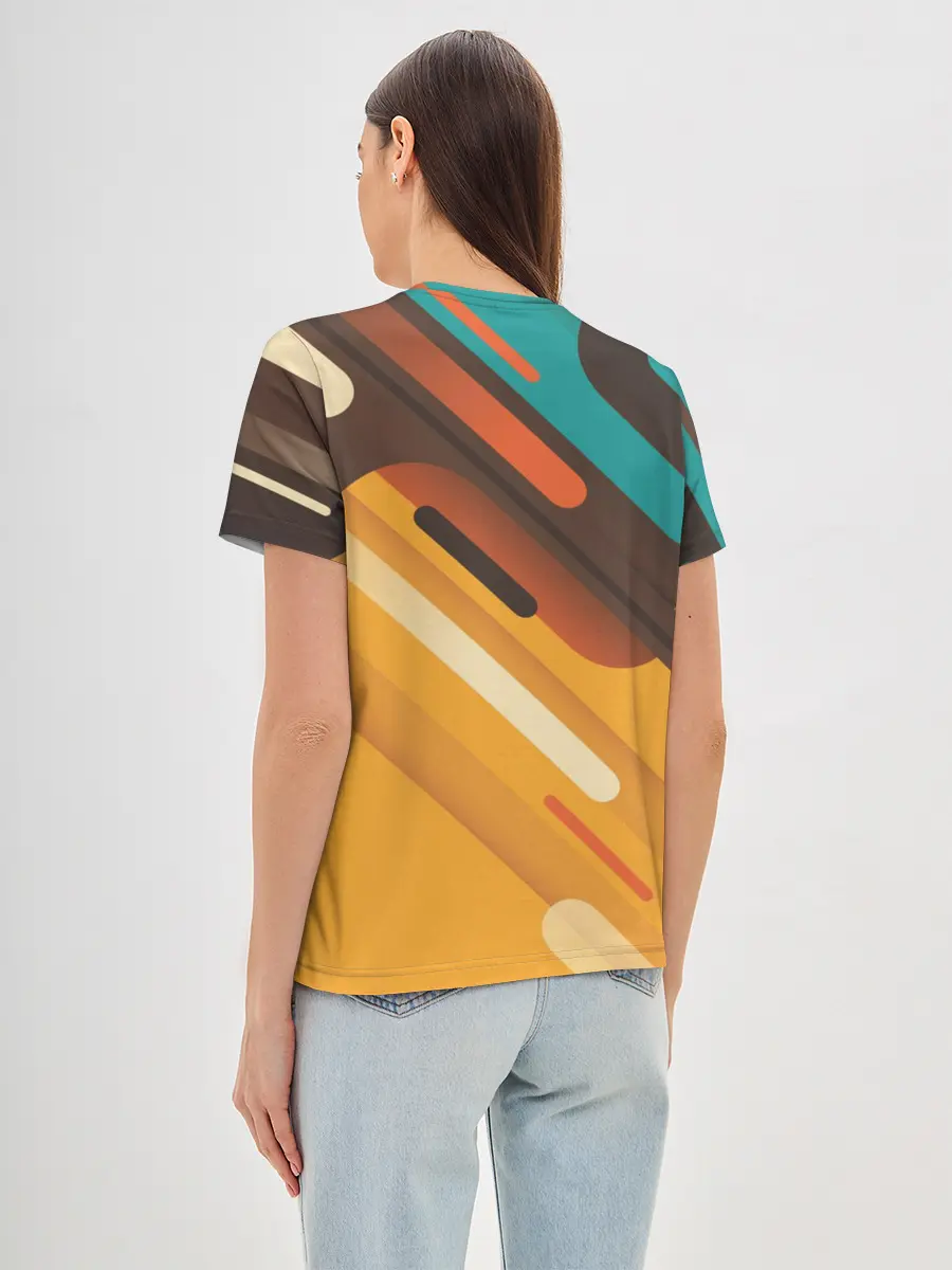 Женская базовая футболка / Распальцовка music