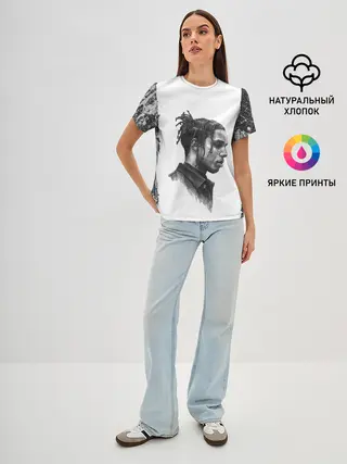 Женская базовая футболка / ASAP ROCKY | АСАП