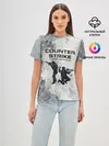 Женская базовая футболка / COUNTER TERRORIST | CS GO