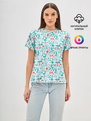 Женская базовая футболка / 36,6