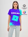 Женская базовая футболка / ROBLOX / РОБЛОКС