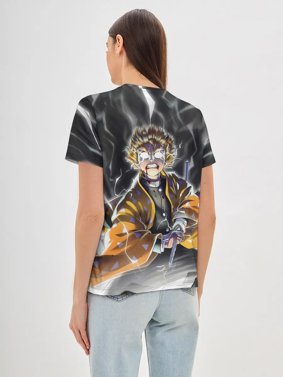 Женская базовая футболка / ЗЕНИЦУ | ZENITSU | KNY