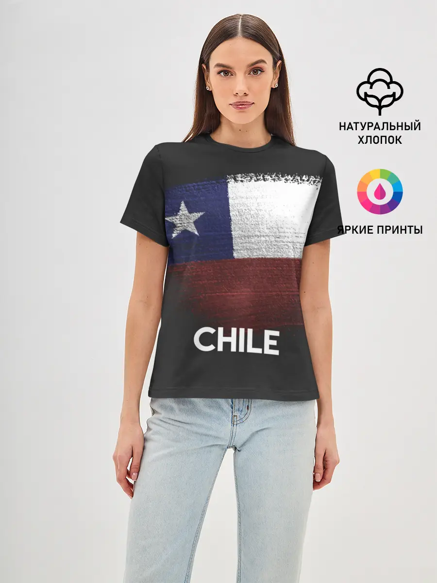 Женская базовая футболка / Chile