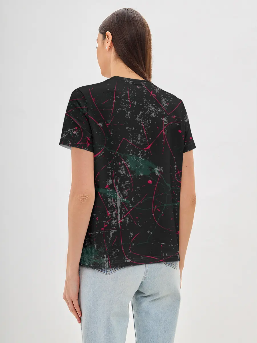 Женская базовая футболка / Silence