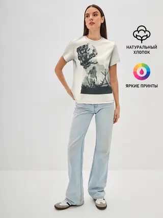 Женская базовая футболка / Настоящий детектив