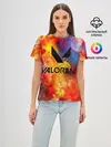 Женская базовая футболка / Valorant