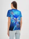 Женская базовая футболка / SONIC | СИНИЙ ЁЖ