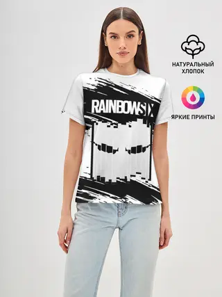 Женская базовая футболка / Rainbow Six | Siege.