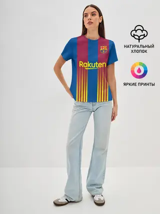Женская базовая футболка / FC Barcelona | El Clasico La Liga