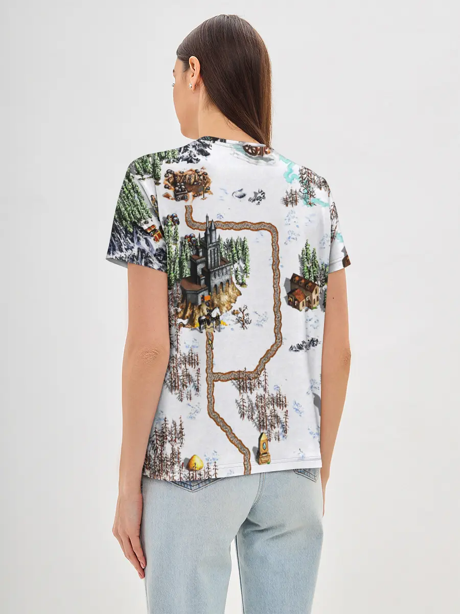 Женская базовая футболка / Heroes of Might and Magic