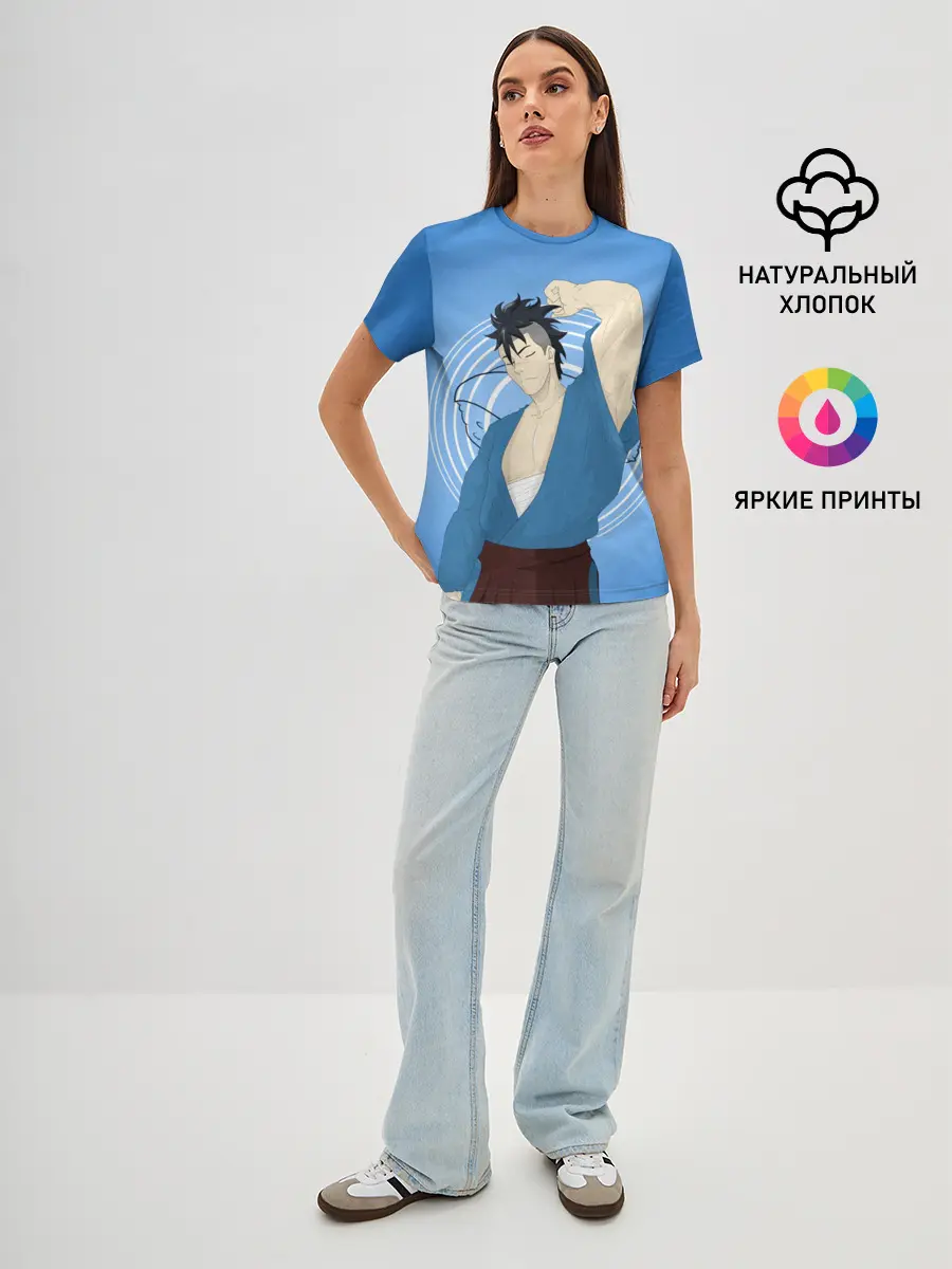 Женская базовая футболка / Food wars Shokugeki no Soma