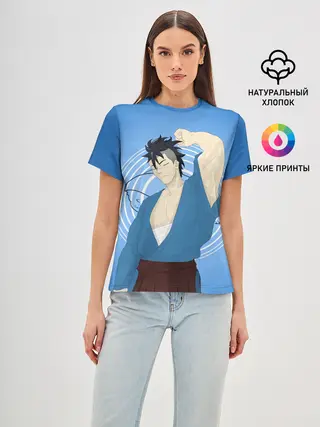 Женская базовая футболка / Food wars Shokugeki no Soma