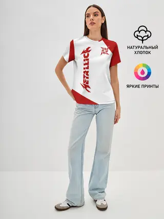 Женская базовая футболка / Metallica