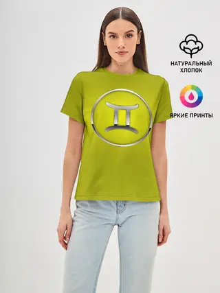 Женская базовая футболка / Gemini