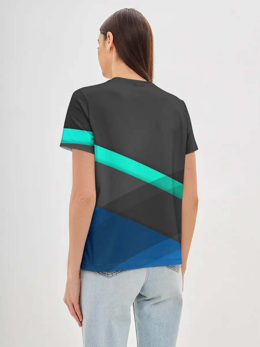 Женская базовая футболка / PEACE | ПИС | МИР