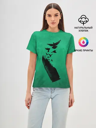 Женская базовая футболка / Freedom