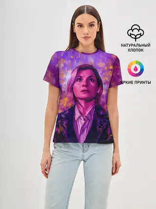 Женская базовая футболка / DOCTOR WHO