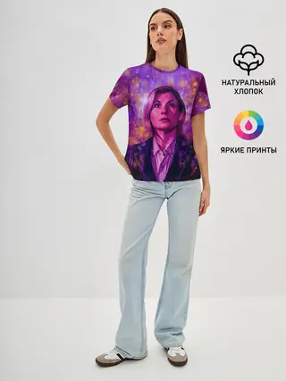 Женская базовая футболка / DOCTOR WHO