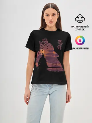 Женская базовая футболка / Sekiro: Shadows Die Twice