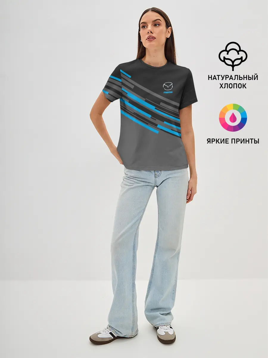 Женская базовая футболка / MAZDA SPORT