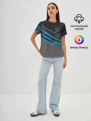 Женская базовая футболка / MAZDA SPORT