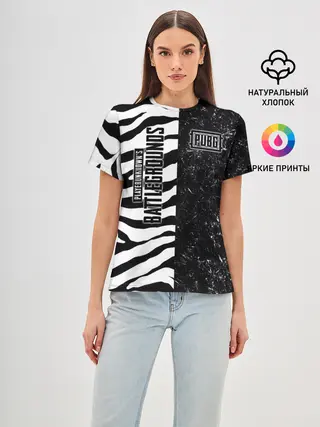 Женская базовая футболка / PUBG Lifestyle