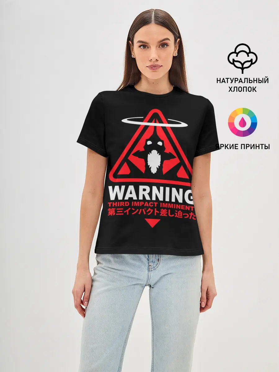 Женская базовая футболка / EVANGELION