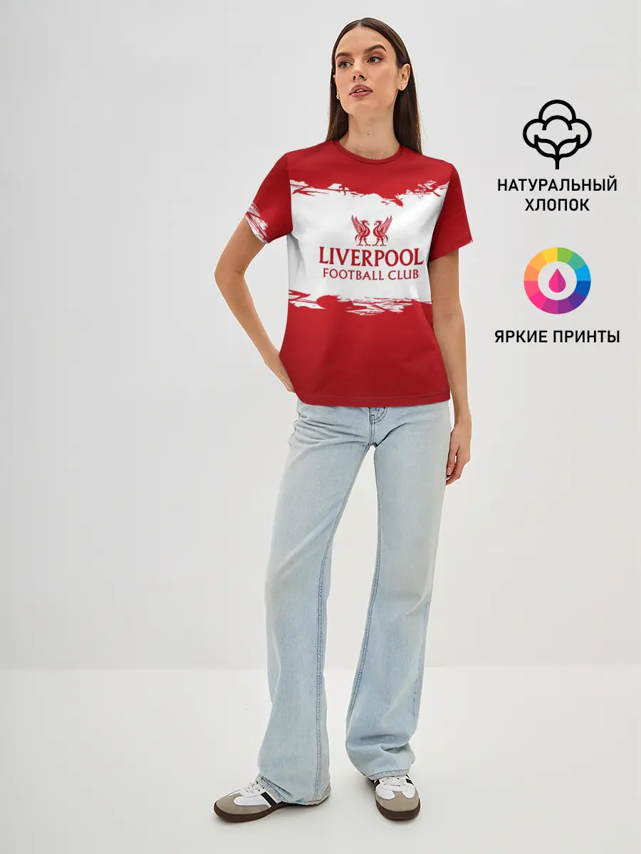 Женская базовая футболка / Liverpool FC