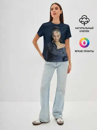 Женская базовая футболка / Jennie jeans